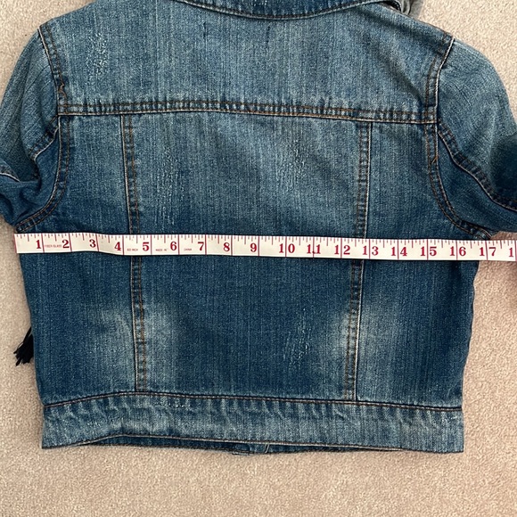 Miss Posh Jean jacket with sweater type hook - Picture 9 of 9